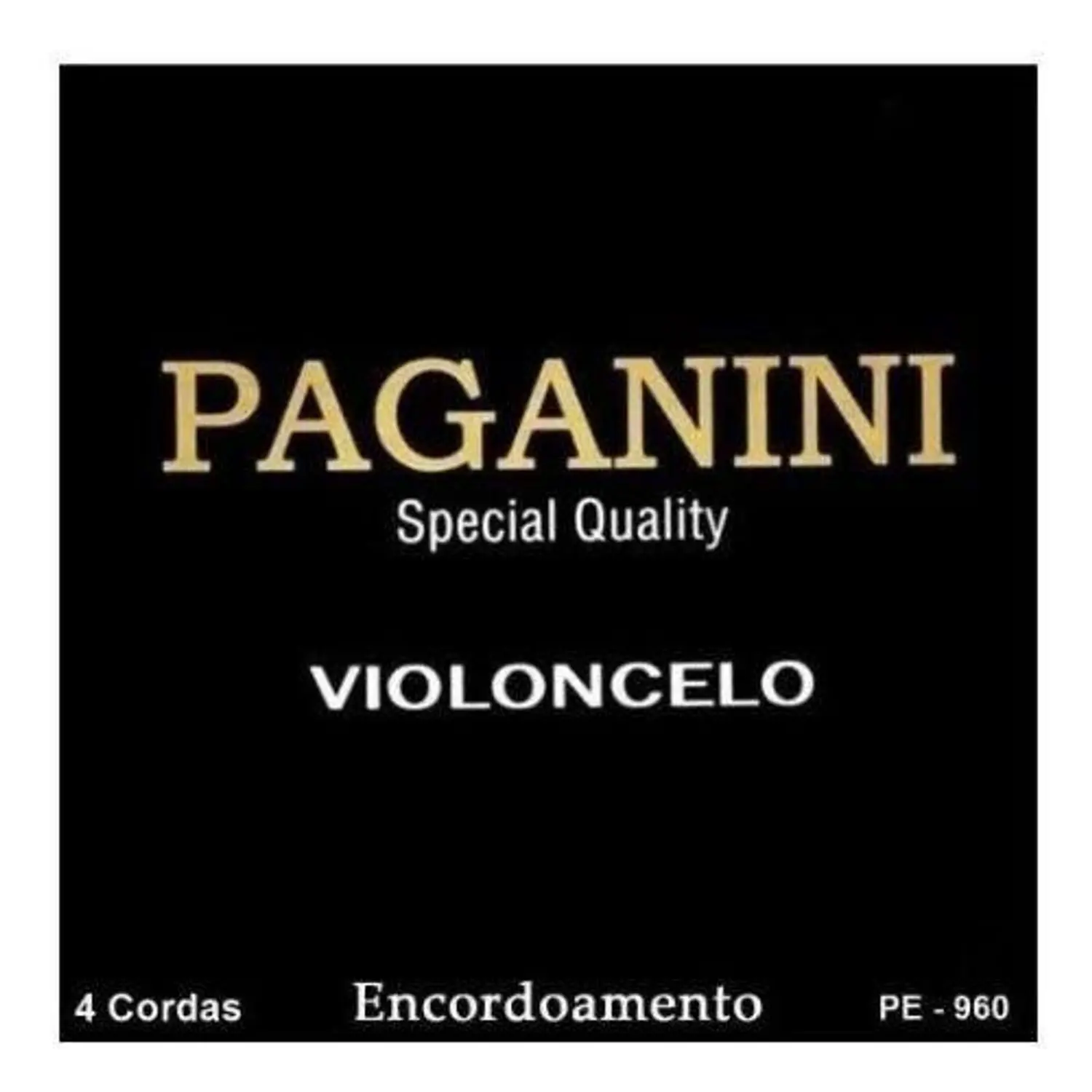 Encordoamento para Violoncello PAGANNINI PE-960