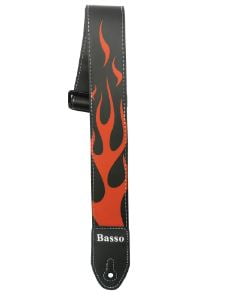 Correia 5 cms BASSO - MODELO: SF-11 Chamas