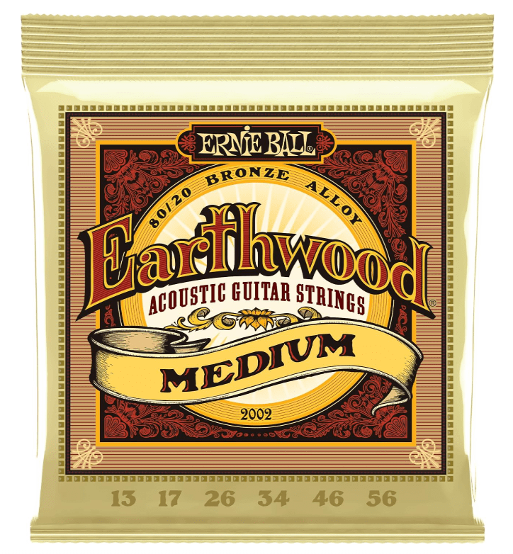 Encordoamento Violão Aço Ernie Ball 2002 Earthwood Silk and Steel Soft 012-054