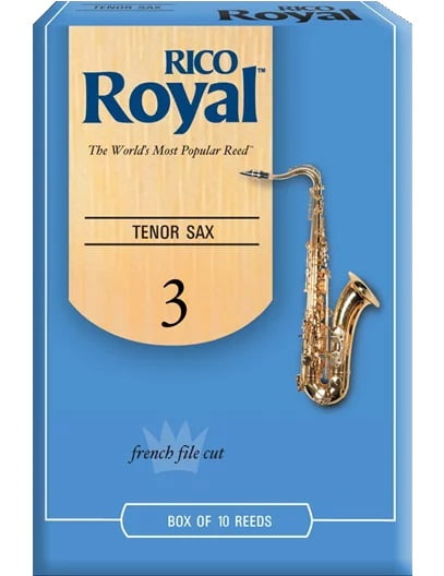 Palheta para Sax Tenor 3 Rico Royal
