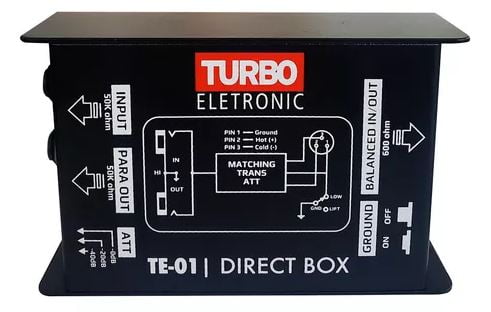  Direct Box SIMPLES Passivo TURBO TE-01