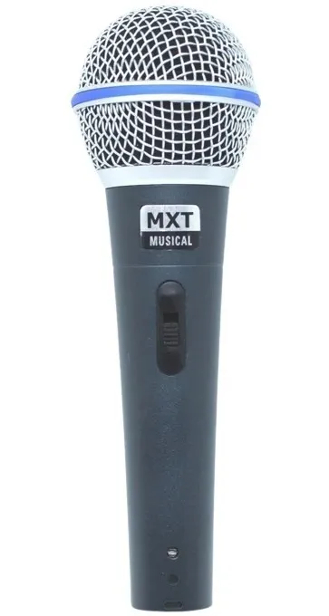 Microfone MXT BTM-58A com cabo 3m