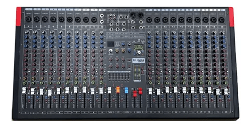 Mixer K-Audio 20 canais 6 auxiliares MP-20.6 