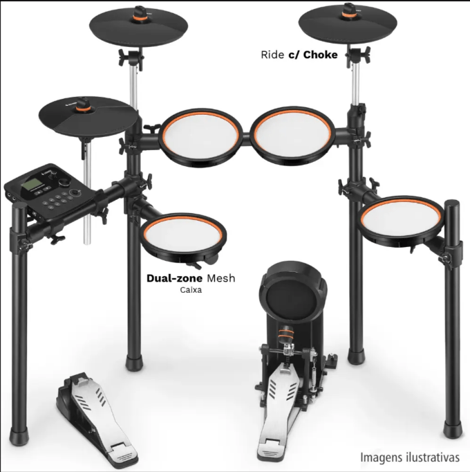 Bateria Eletrônica DONNER DED-100 