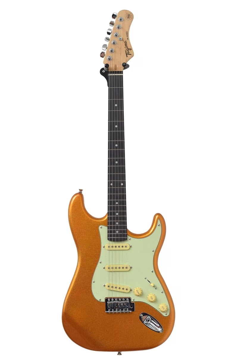 Guitarra Tagima Strato TG-500 - COR: MGY(Metallic Gold Yellow), ESCUDO: MG(Mint Green)