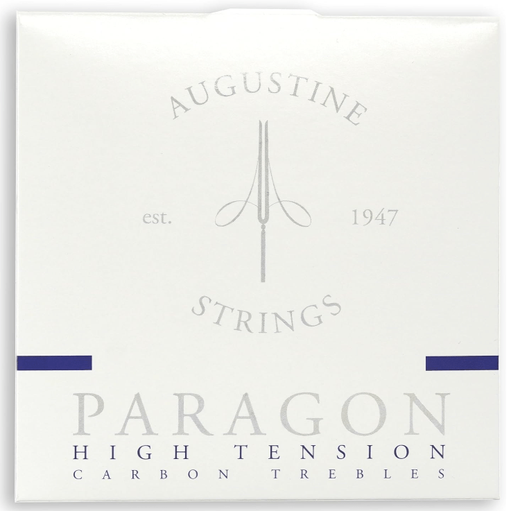 Encordoamento Violão Nylon Augustine Paragon Blue Fluorcarbon Alta Tensão