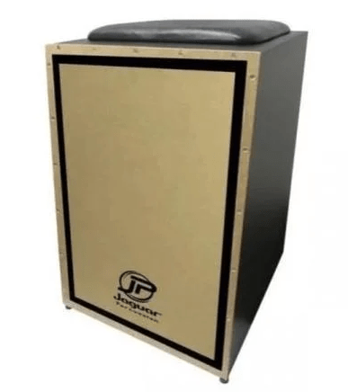 Cajon JAGUAR Eletroacústico K2 Pro - MODELO: PB 006EQ(Natural)