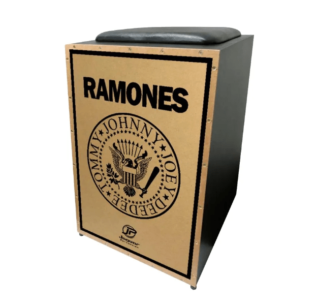 Cajon JAGUAR Eletroacústico K2 Pro - MODELO: PB 032EQ(Ramones)