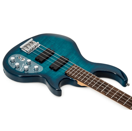 Contrabaixo 4 Cordas Strinberg Horizon H4B TBL Transparent Blue Ativo