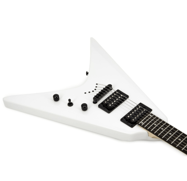 Guitarra Strinberg Flying V FVS-450 PW Pearl White com Captadores Humbucker