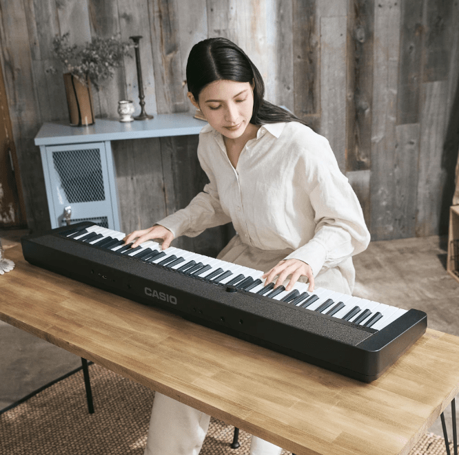 Teclado Casio CT-S1-76 c/ Bluetooth - Preto