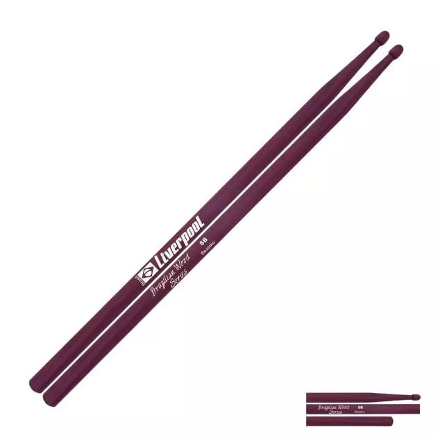 Baqueta Madeira BRAZILIAN Wood BW - MEDIDA: 5B