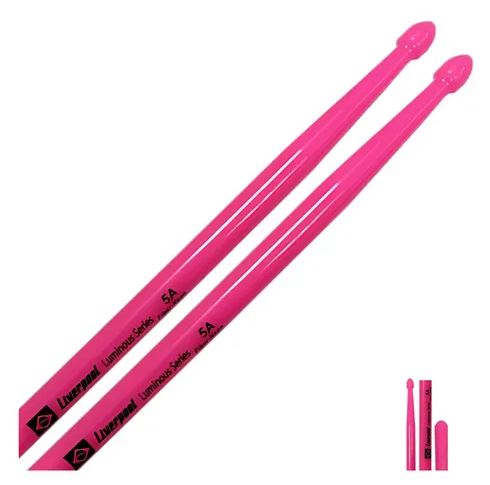 Baqueta NEON FLUORESCENTE - MEDIDA: 5A, COR: Pink