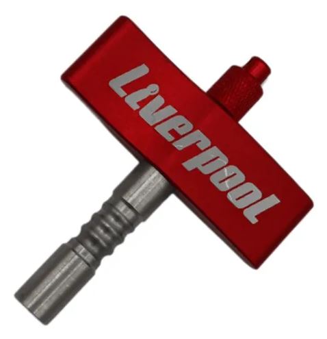 Chave p/Afinar Bateria LIVERPOOL c/imã - COR: Vermelho