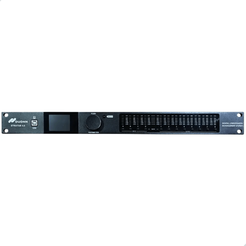 Processador de Áudio Digital Duonn Stratus 4.8 - 4 Entradas e 8 Saídas