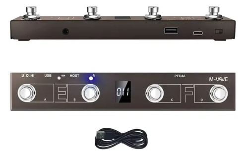 Pedal Controlador MIDI CHOCOLATE PLUS 