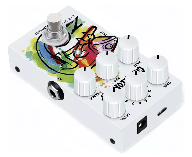 Pedal para Guitarra ZIRON EFX Camaleon Amp - Obradec Instrumentos