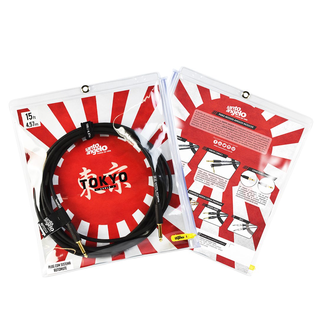 Cabo Santo Angelo  com 7,62 mts Serie TOKYO Plug Silent cod.34642