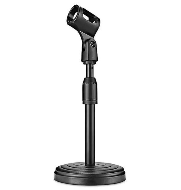 Pedestal p/Microfone de Mesa Telescópico c/cachimbo ZM-02
