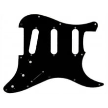 Escudo para Guitarra Stratocaster SSS Preto Ref.1726