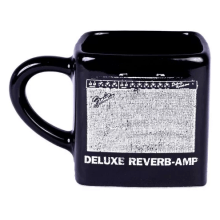 Caneca FENDER - MODELO: DeLuxe Reverb Quadrada 380ml