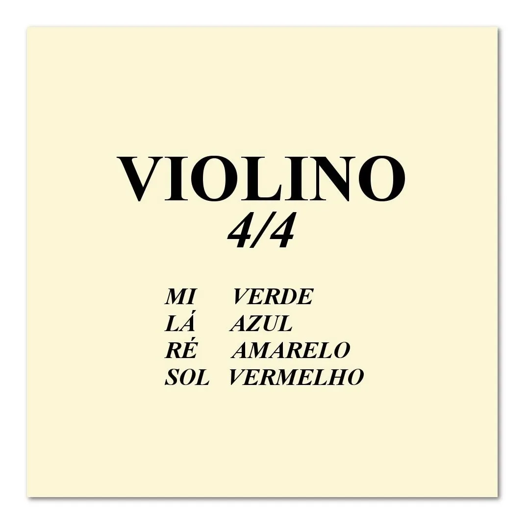 Encordoamento para Violino M.CALIXTO