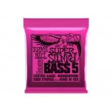 Encordoamento para Baixo 5 cordas .040 Ernie Ball Super Slinky Bass Ref. 2824