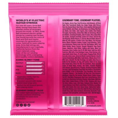 Encordoamento Guitarra Ernie Ball 2223 Super Slinky Nickel Wound 009-042