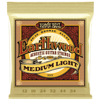 Encordoamento Violao Aco Ernie Ball 2003 Earthwood Silk and Steel Soft 013-056
