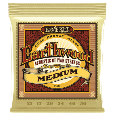 Encordoamento Violao Aco Ernie Ball 2002 Earthwood Silk and Steel Soft 012-054 Encordoamento Violao Aco Ernie Ball 2002 Earthwood Silk and Steel Soft 012-054