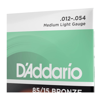 Encordoamento Violão Aço D'Addario EZ920 85/15 Bronze Medium Light 012-054