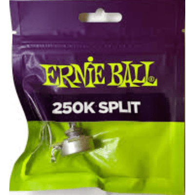 Potenciometro CTS Ernie Ball A250K Audio Haste Ranhurada 24-15 P06383 Potenciometro CTS Ernie Ball A250K Audio Haste Ranhurada 24-15 P06383