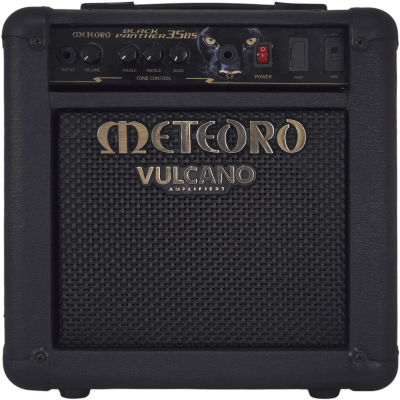 Amplificador P/Contra Baixo 035W RMS METEORO Black Panther 35BS