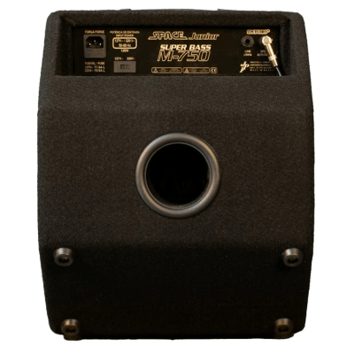Amplificador p/Contra Baixo 075W RMS METEORO Space Super Bass M-750 - Preto