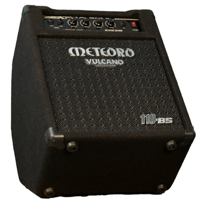 Amplificador p/Contra Baixo 075W RMS METEORO Space Super Bass M-750 - Preto