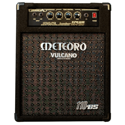 Amplificador p/Contra Baixo 075W RMS METEORO Space Super Bass M-750 - Preto Amplificador p/Contra Baixo 075W RMS METEORO Space Super Bass M-750 - Preto
