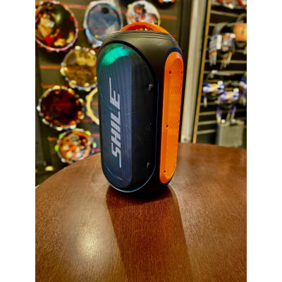 Caixa Acústica Ativa SHILE c/bateria 2x08" + Microfone sem fio SL-2019