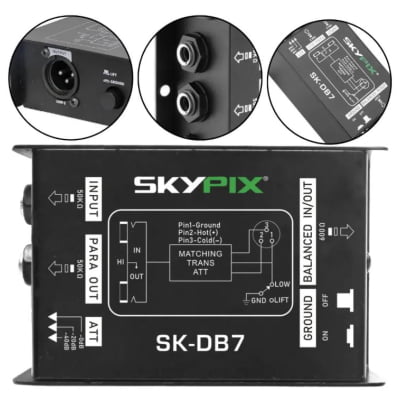  Direct Box SIMPLES Passivo SKYPIX DB-7