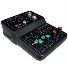 Interface/Mixer 2 canais Multitrack SoundVoice DELPHI-01 