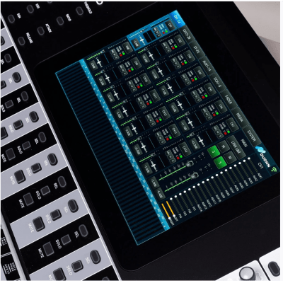Mesa de Som Digital Duonn Atrium 32 Canais com Interface de Áudio