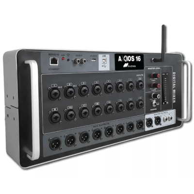 Mesa de Som Digital Duonn Axios 16 Canais com Interface de Áudio