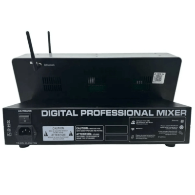 Mesa de Som Digital Duonn Axios 24 Canais com Interface de Áudio