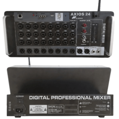 Mesa de Som Digital Duonn Axios 24 Canais com Interface de Áudio