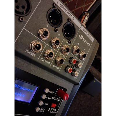 Mixer Vedo de 12 canais VDA-212L 