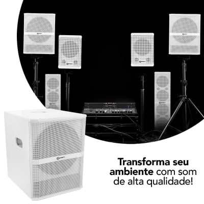Subwoofer 4OHMS 1LF T1200 - COR: Branca cod.2116