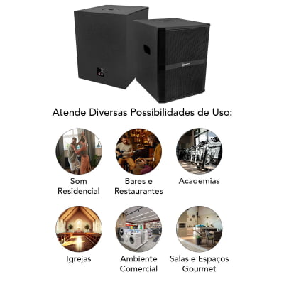 Subwoofer 4OHMS 1LF T1200 - COR: Preta cod.2045