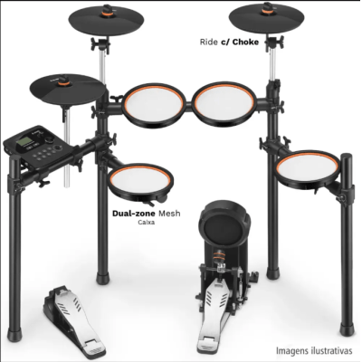  Bateria Eletrônica DONNER DED-100 