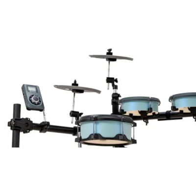 Bateria Eletrônica E-FORCE EF2-V3.0 - COR: Silver Blue