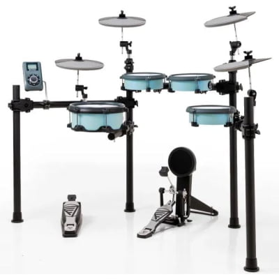 Bateria Eletrônica E-FORCE EF2-V3.0 - COR: Silver Blue