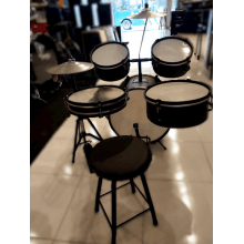 Bateria Infantil Weel  5 Peças + Chimbal e Pratos 